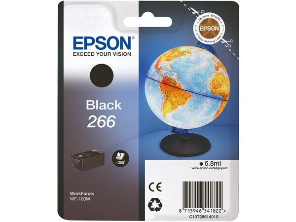 EPSON 266 ORIGINAL BLACK INK