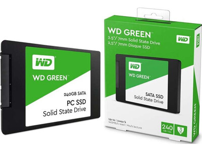 WESTERN DIGITAL SSD HHD 3D 240GB