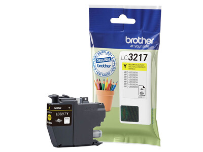 BROTHER LC3217 ORIGINAL YELLOW INK