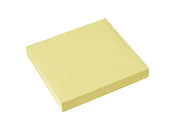 STICKY NOTES YELLOW 38X51.5X2