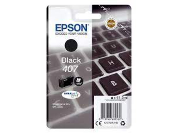 EPSON 407 ORIGINAL BLACK INK
