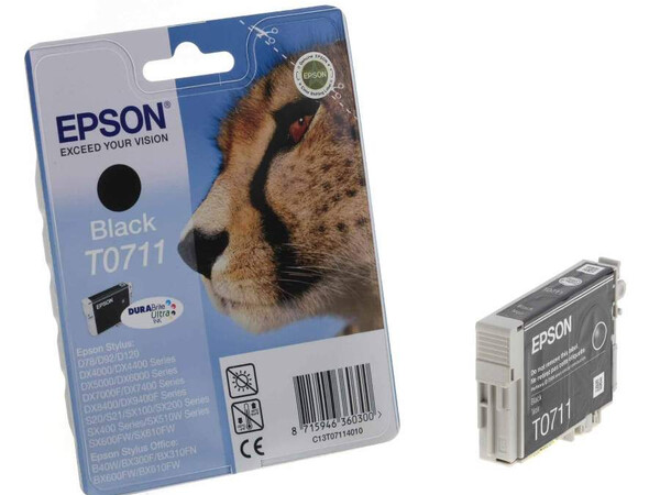 EPSON T0711 ORIGINAL BLACK INK