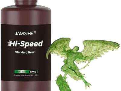 JAMGHE HIGH SPEED 3D RESIN TRANS GREEN 1KG