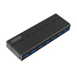 Unitek USB-A Hub 7-Port USB3.0 Charging & PSU Y-3184