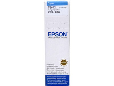EPSON T6642 ORIGINAL CYAN INK