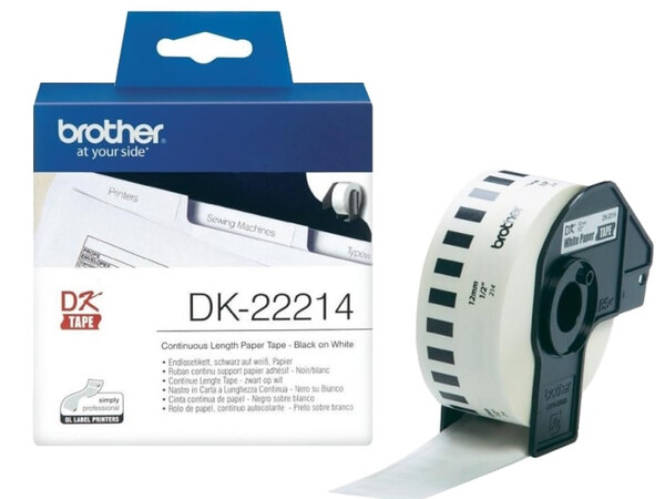 BROTHER LABEL ROLL 12MM WIDE