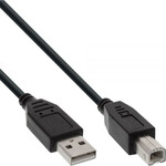 INLINE USB 2.0 A-B M/M CABLE 2M BLACK