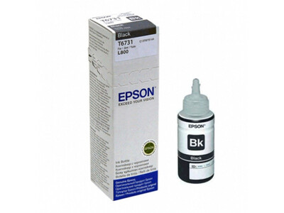 EPSON T6731 INKJET L800 ORIGINAL BLACK INK
