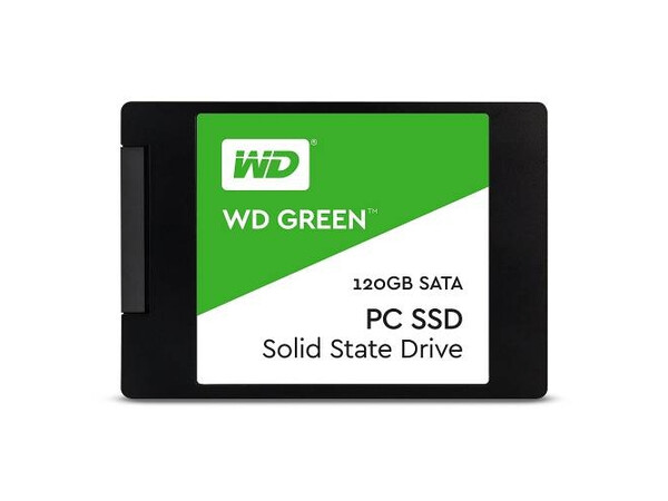 WESTERN DIGITAL SSD 120GB 3D HDD GREEN
