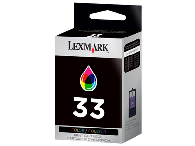 LEXMARK 33 ORIGINAL COLOUR INK