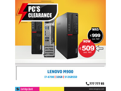 LENOVO M900 PC OPEN-BOX