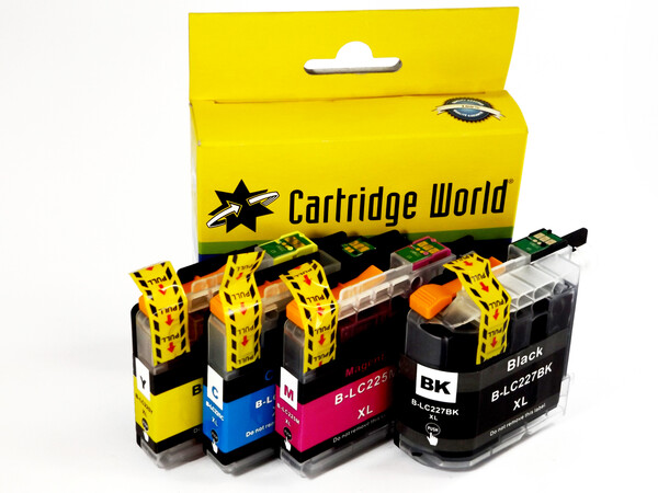 BROTHER LC225/227XL CW REPLACEMENT SET OF 4 INKS