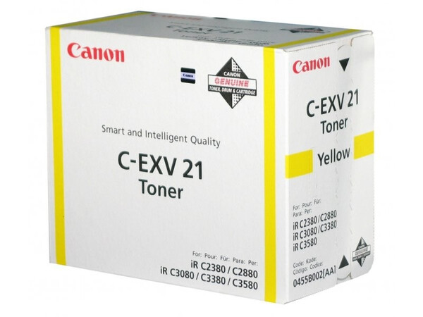 CANON C-EXV21 ORIGINAL TONER YELLOW