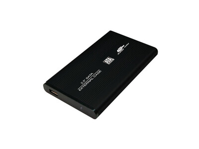 LOGILINK UA0041B 2.5 SATA HDD ENCLOSURE USB 2.0 ALUMINIUM BLACK