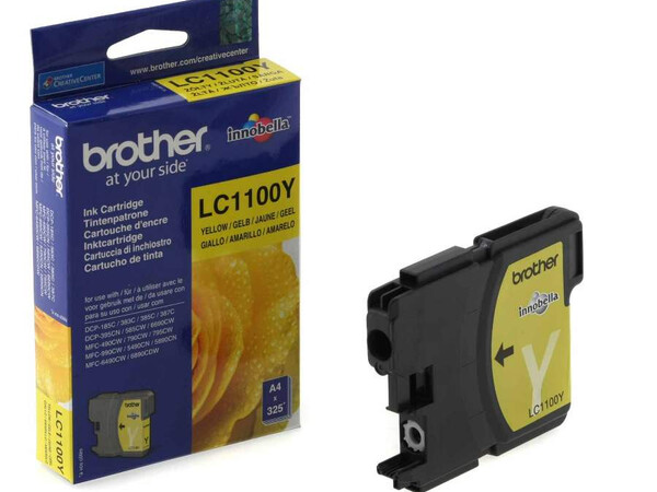 BROTHER LC1100 ORIGINAL YELLOW INK