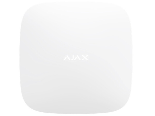 AJAX TCP-IP/GSM Alarm Hub Plus White