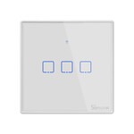 Sonoff T2 UK 3C WiFi Smart Wall Touch Switch White