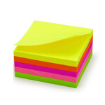 STICK NOTE CUBE 76X763X3COL.500SHEETS