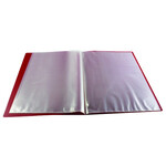 DISPLAY BOOK 40 POCKETS BD40-RED