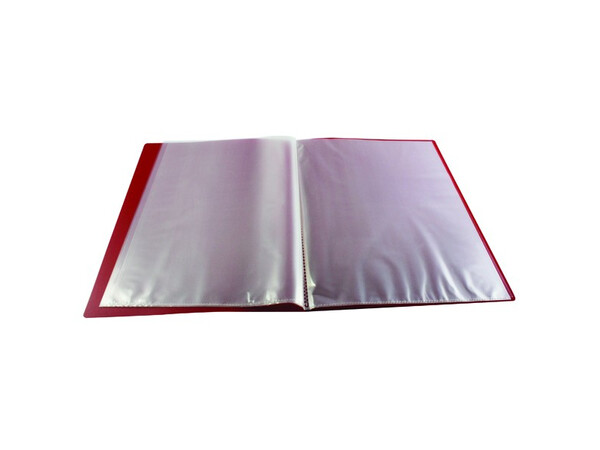 DISPLAY BOOK 40 POCKETS BD40-RED