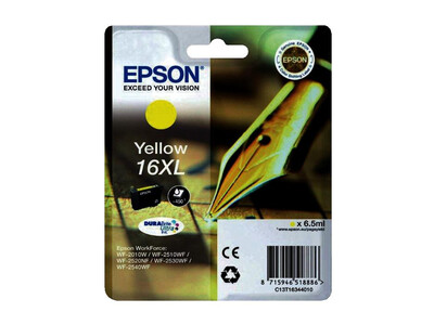 EPSON T1634 16XL ORIGINAL YELLOW INK