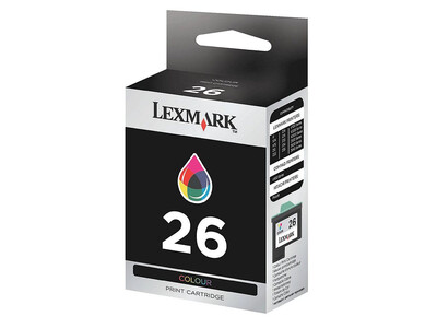LEXMARK 26 ORIGINAL H/ YIELD COLOUR INK