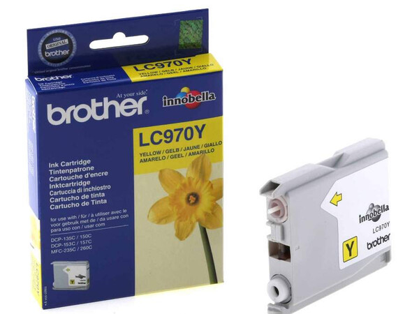 BROTHER LC970 ORIGINAL YELLOW INK