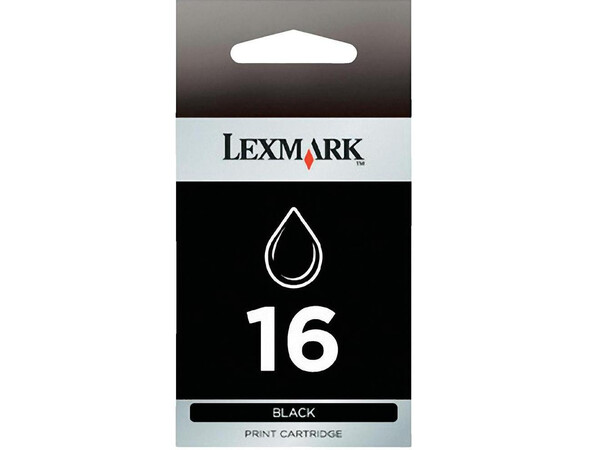 LEXMARK 16 ORIGINAL HIGH YIELD BLACK INK