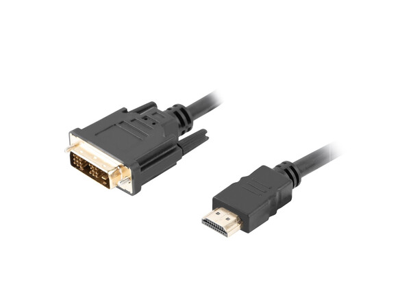 Lanberg HDMI(M) to DVI-D(M)(18+1) Cable 1.8m
