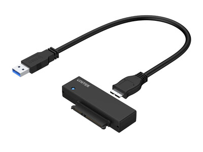 Unitek Y-1039 USB3.0 to SATA 2.5-3.5'' HDD Converter incl 12V2A PSU