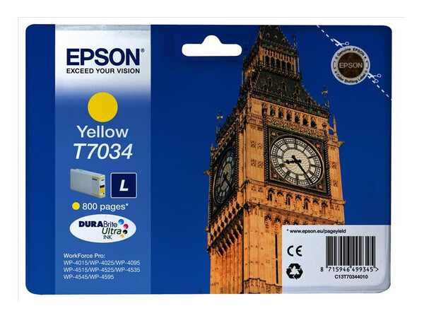 EPSON T703440 ORIGINAL YELLOW INK LARGE