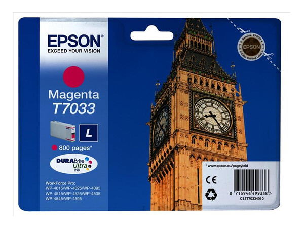 EPSON T703340 ORIGINAL MAGENTA INK LARGE