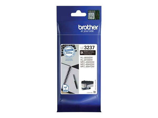 BROTHER LC 3237 ORIGINAL BLACK INK *3000 Pages