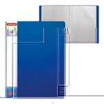 ERICHKRAUSE DISPLAY BOOK + SPINE POCKET CLASSIC 40 POCKETS A4 BLUE