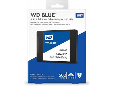 WESTERN DIGITAL SSD 3D 500GB 545/525 BLUE