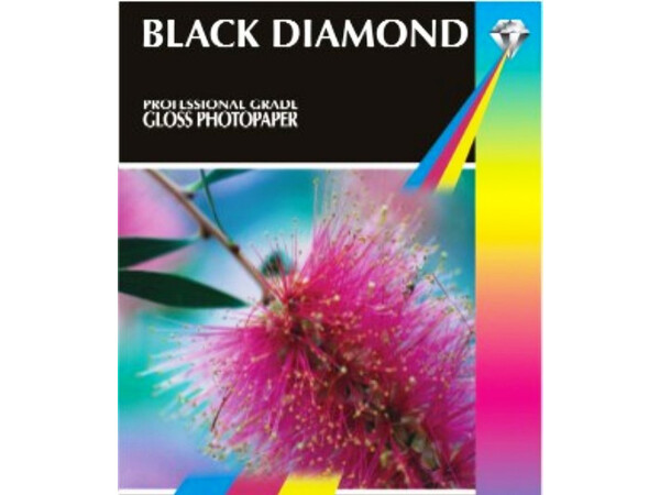 BLACK DIAMOND GLOSS 10X15 210GM 50PK PHOTO PAPER