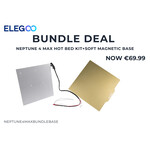 ELEGOO NEPTUNE 4 MAX BUNDLE HOT BED KIT AND SOFT MAGNETIC BASE