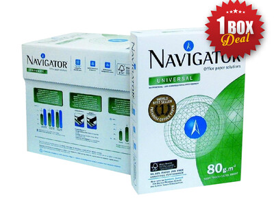 NAVIGATOR A4 80G COPY PAPER 1 BOX