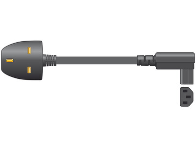 Mercury IEC RA Power Cable 1.0m Bag 114.021UK