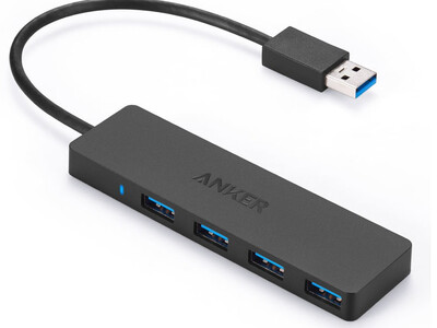 Anker USB-A Hub 3.0 Ultra Slim 4-Ports