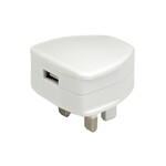 Mercury Compact USB Mains Charger 2.1A 421.743UK