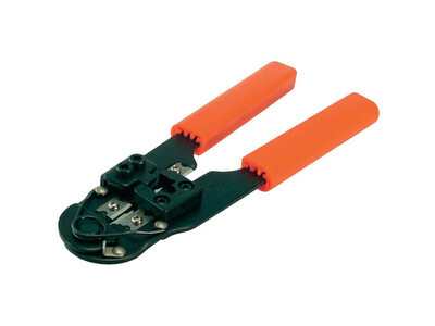 CRIMPING TOOL FOR RJ45 WITH CUTTER METAL