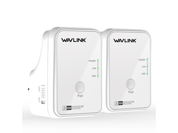WavLink WL-NWP502M2 AV500 Wired Powerline Kit UK
