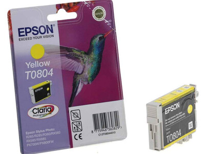 EPSON T0804 ORIGINAL YELLOW INK
