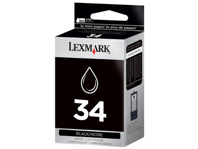 LEXMARK 34 ORIGINAL BLACK INK