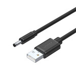 Unitek Y-C495BK USB to DC 3.5x1.35mm Power 1m