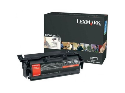LEXMARK T650 L/Y ORIGINAL TONER BLACK