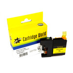 BROTHER LC125 XL REPLACEMENT YELLOW INK wigig