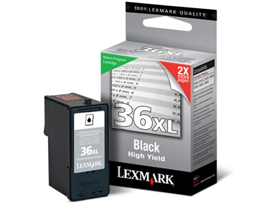 LEXMARK 36 XL ORIGINAL BLACK INK