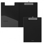 ERICHKRAUSE CLIPBOARD WITH COVER CLASSIC A4 BLACK